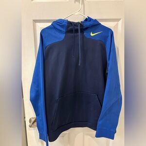 Nike Therma-Fit Blue Sweatshirt Hoodie